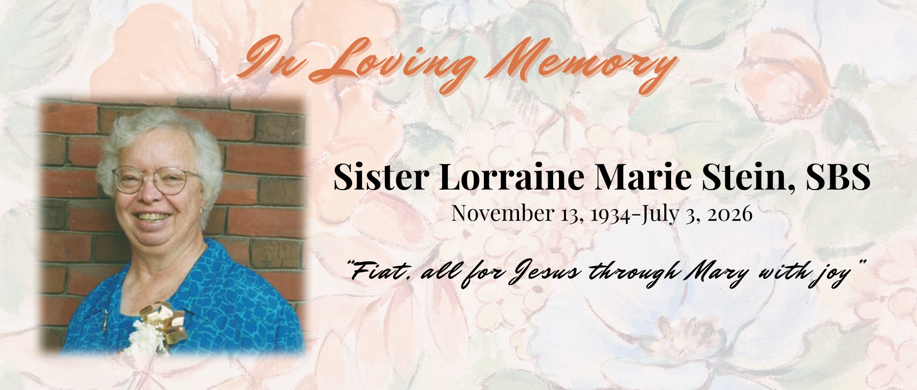 Sr. Lorraine